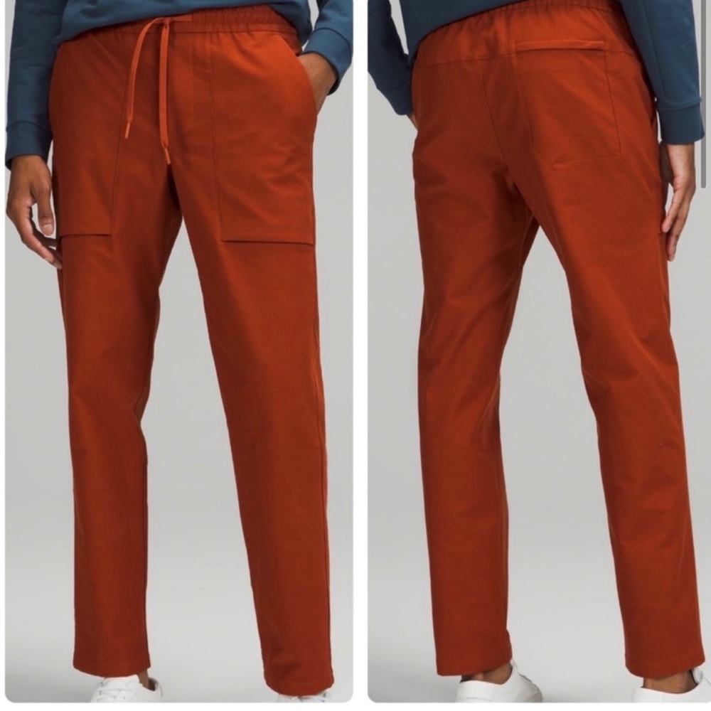 Men’s Lululemon Bowline Pant Orange XL